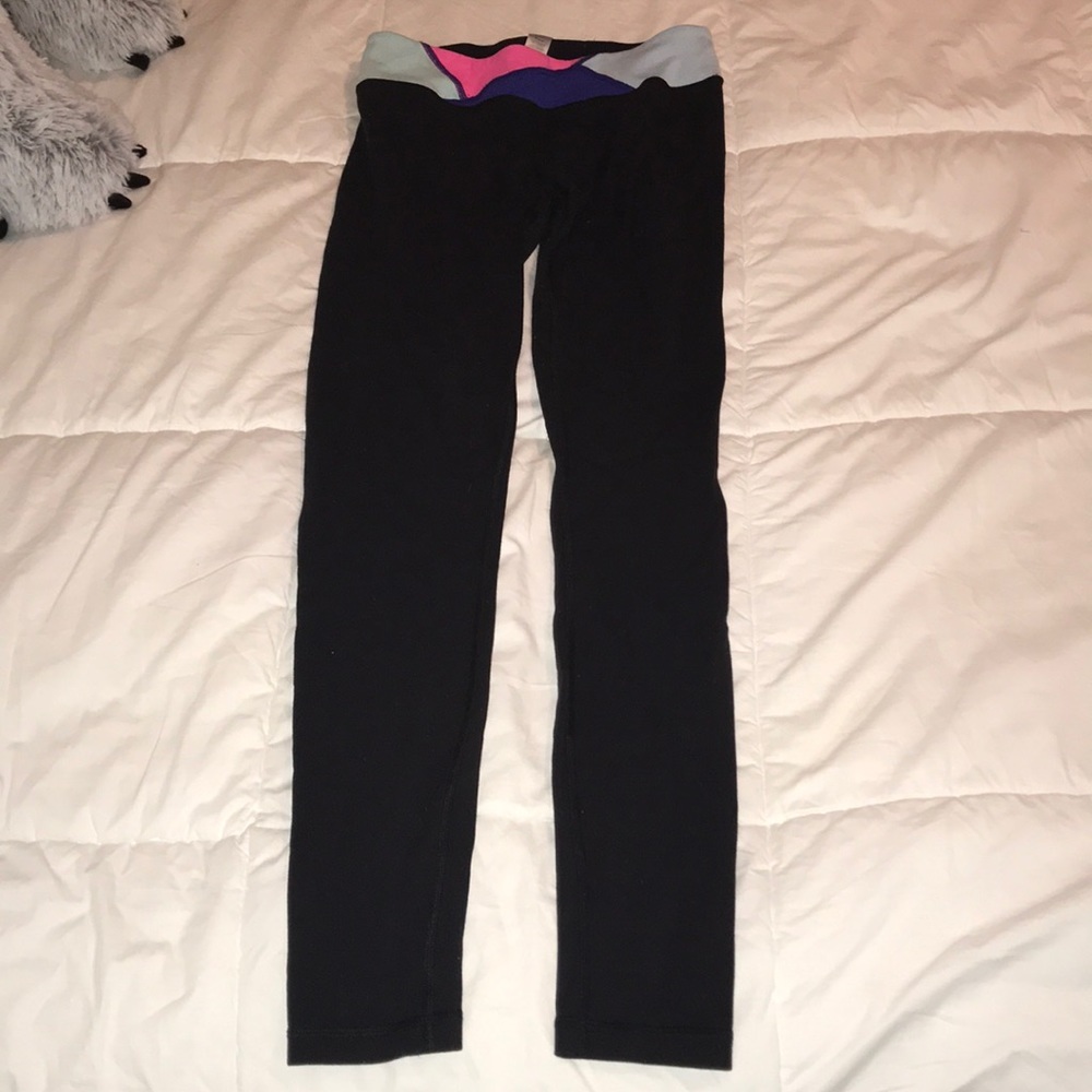 Ivivva Colorful Band Leggings Athletic